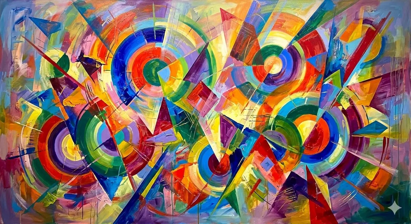 ChaoticHarmony Explosion in Post-Painter Abstraction