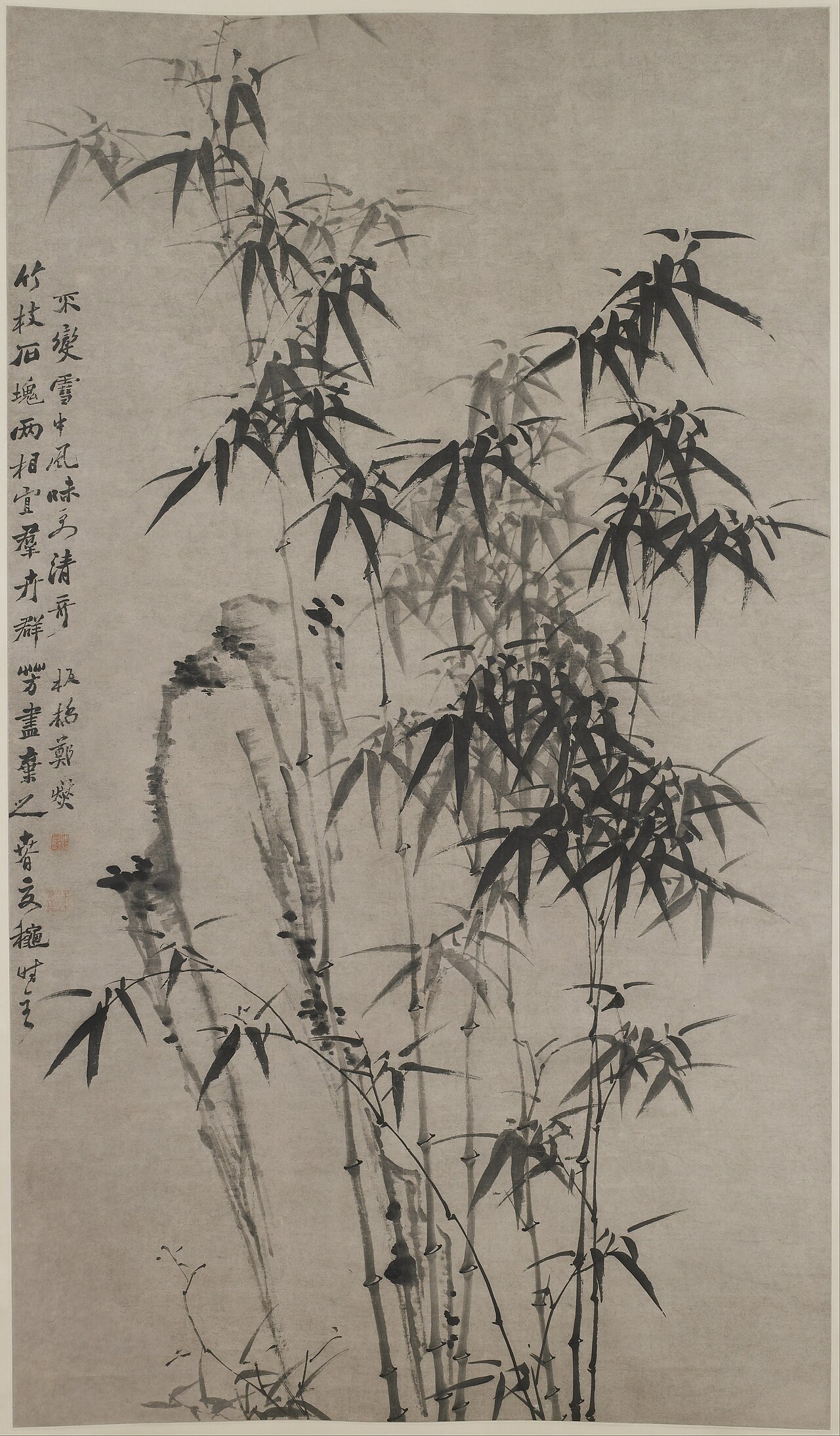 Bamboo and Rocks