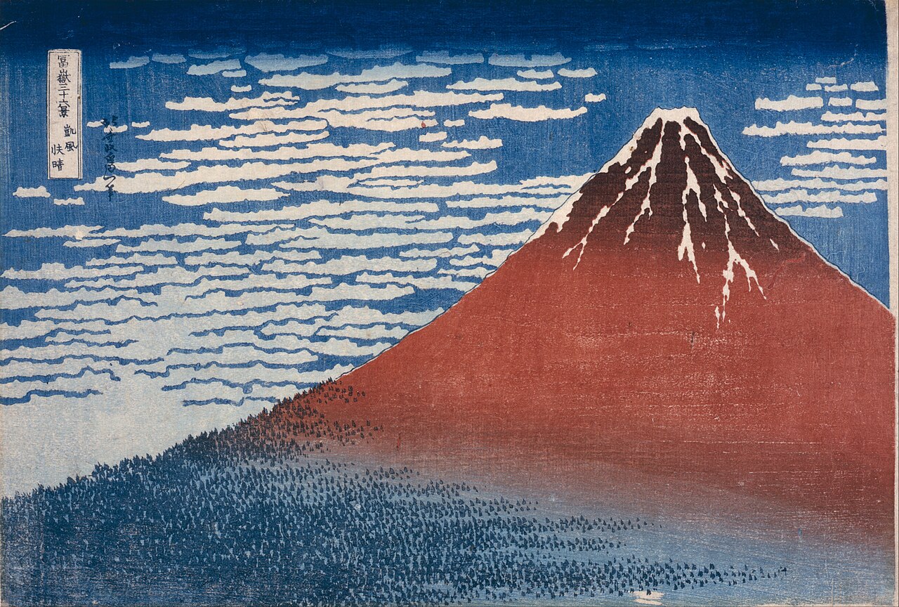 Fine Wind, Clear Morning (Red Fuji)